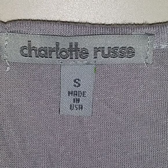 Charlotte Russe silver sequin tee - Picture 4 of 5